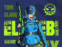 彩虹六号干员ELA