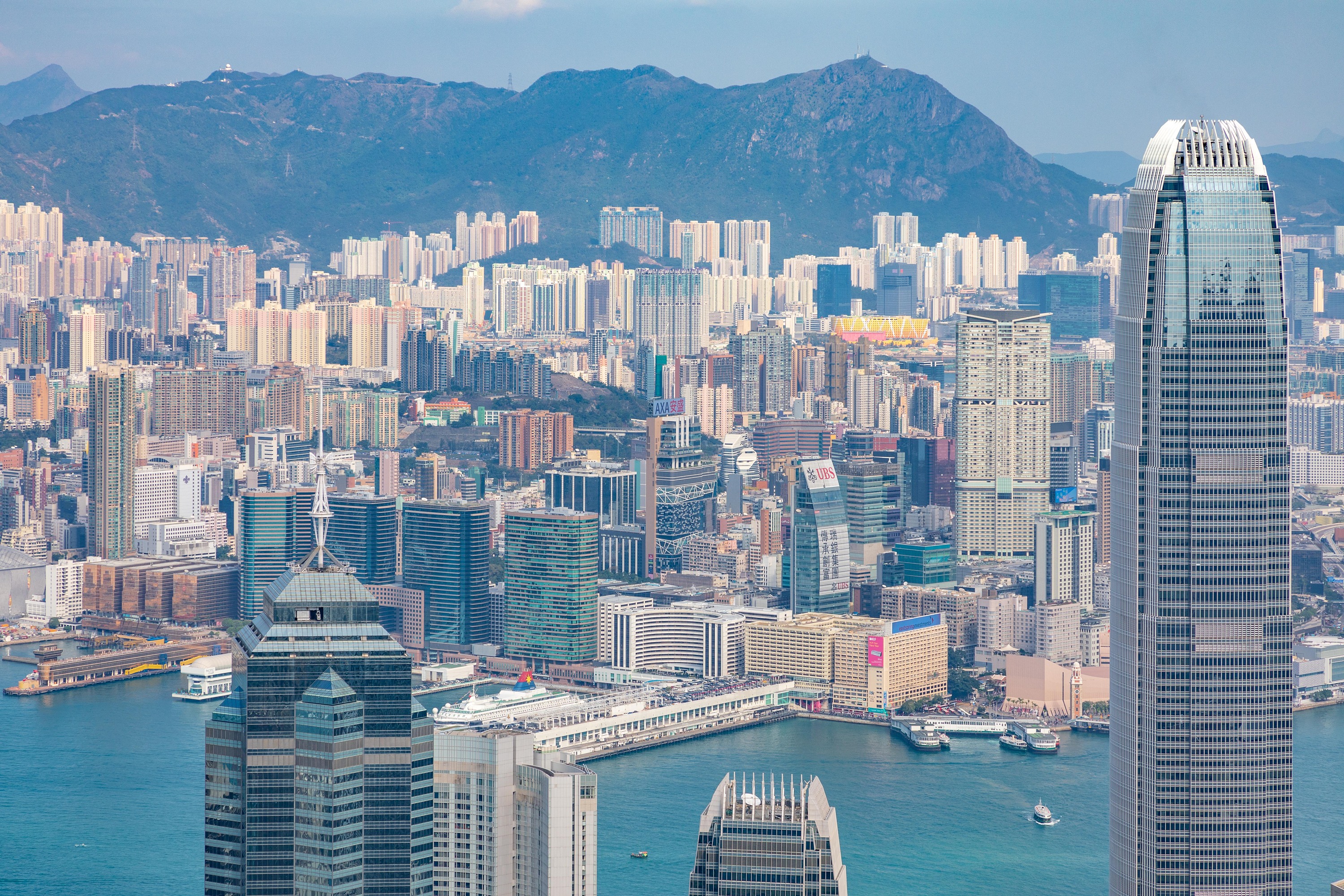 香港太平山顶港岛径1一段中环维多利亚港|摄影|环境/建筑摄影|小7的背