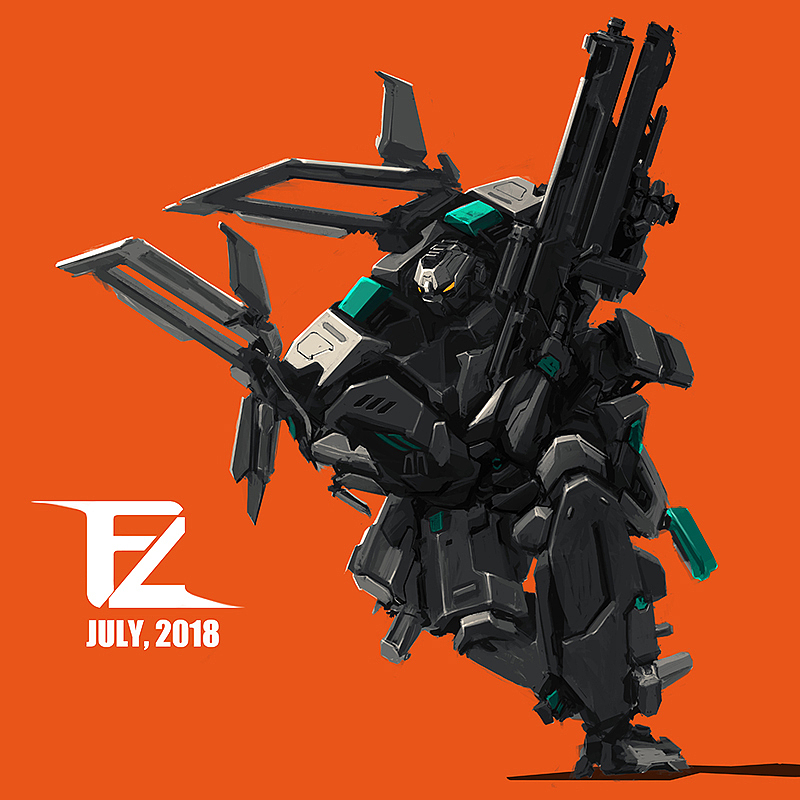 概念机甲设计 1806|插画|概念设定|小鸡出壳_原创作品-站酷zcool