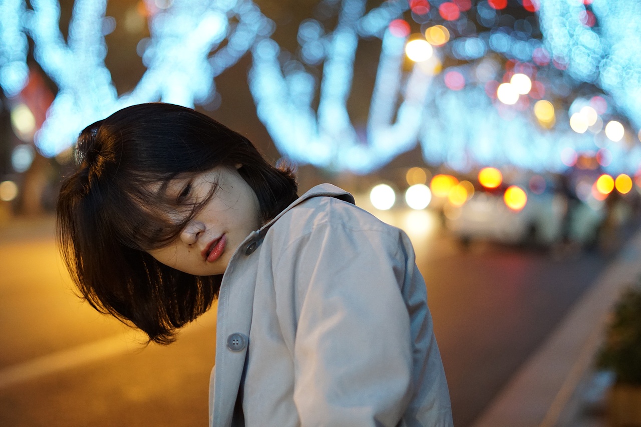 弥漫在南山路的灯火