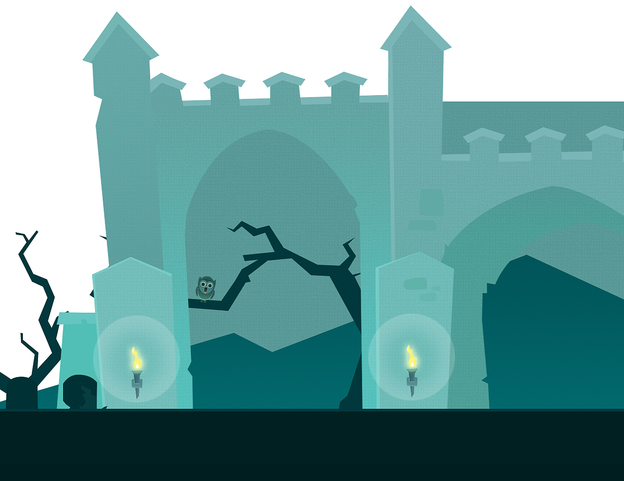 公司IOS风格轨迹跟踪小游戏《营救公主》素材截图