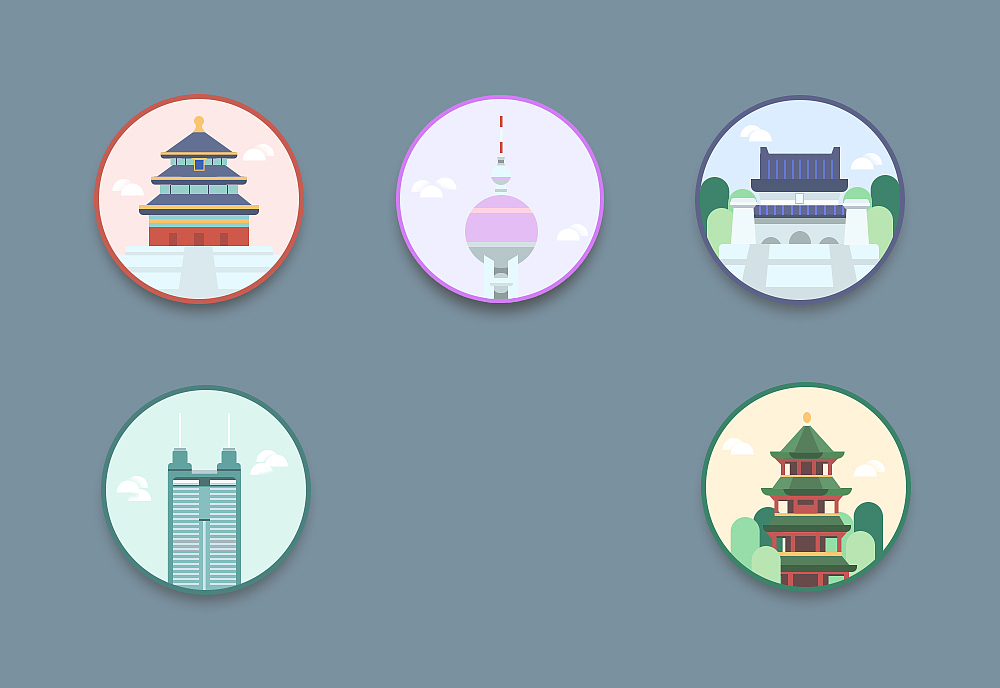 刘博宇的图标练习（图ZMjU1NTE1MTQ4） - 图标 - 站酷设计师桐雨xwx原创素材 - 站酷ZCOOL