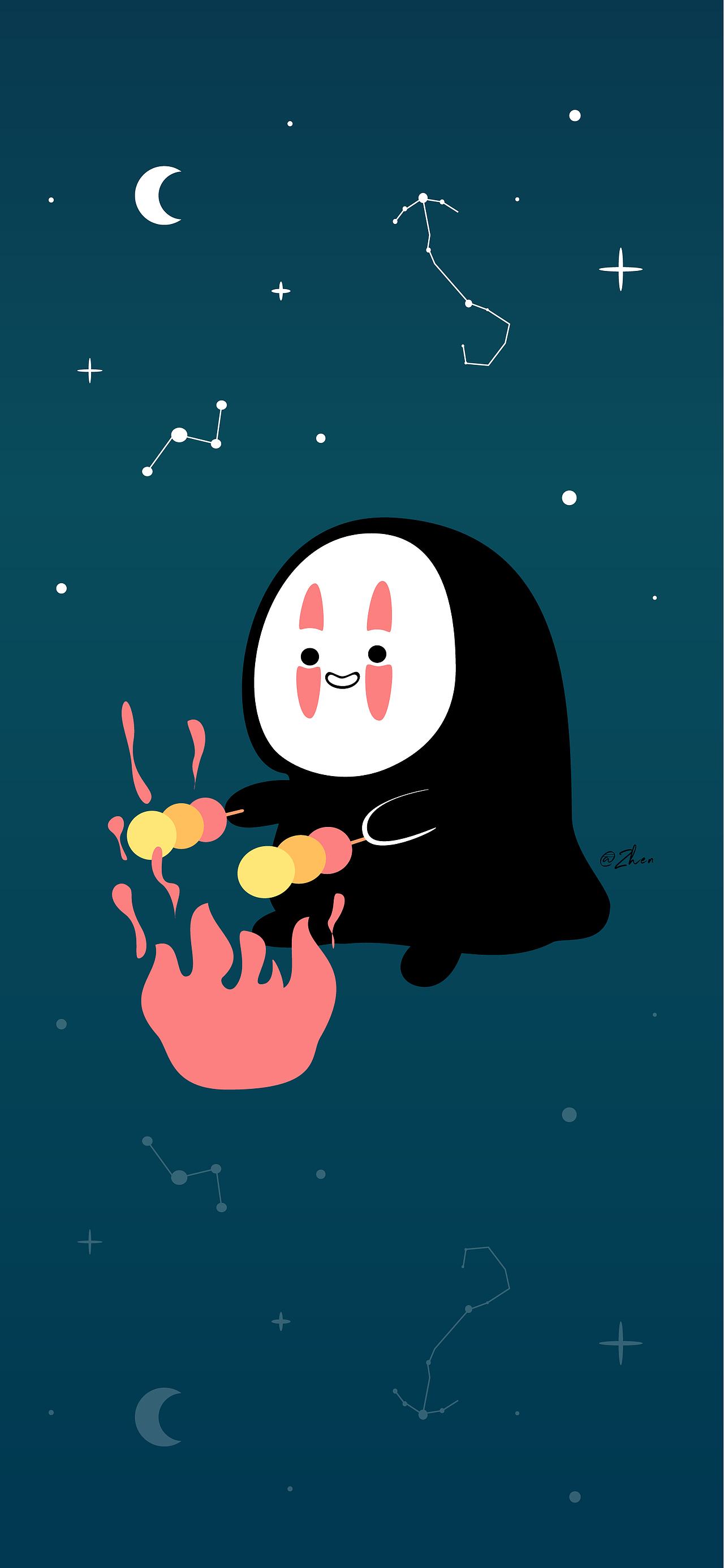 无脸男|插画|艺术插画|zhenzo_原创作品-站酷zcool