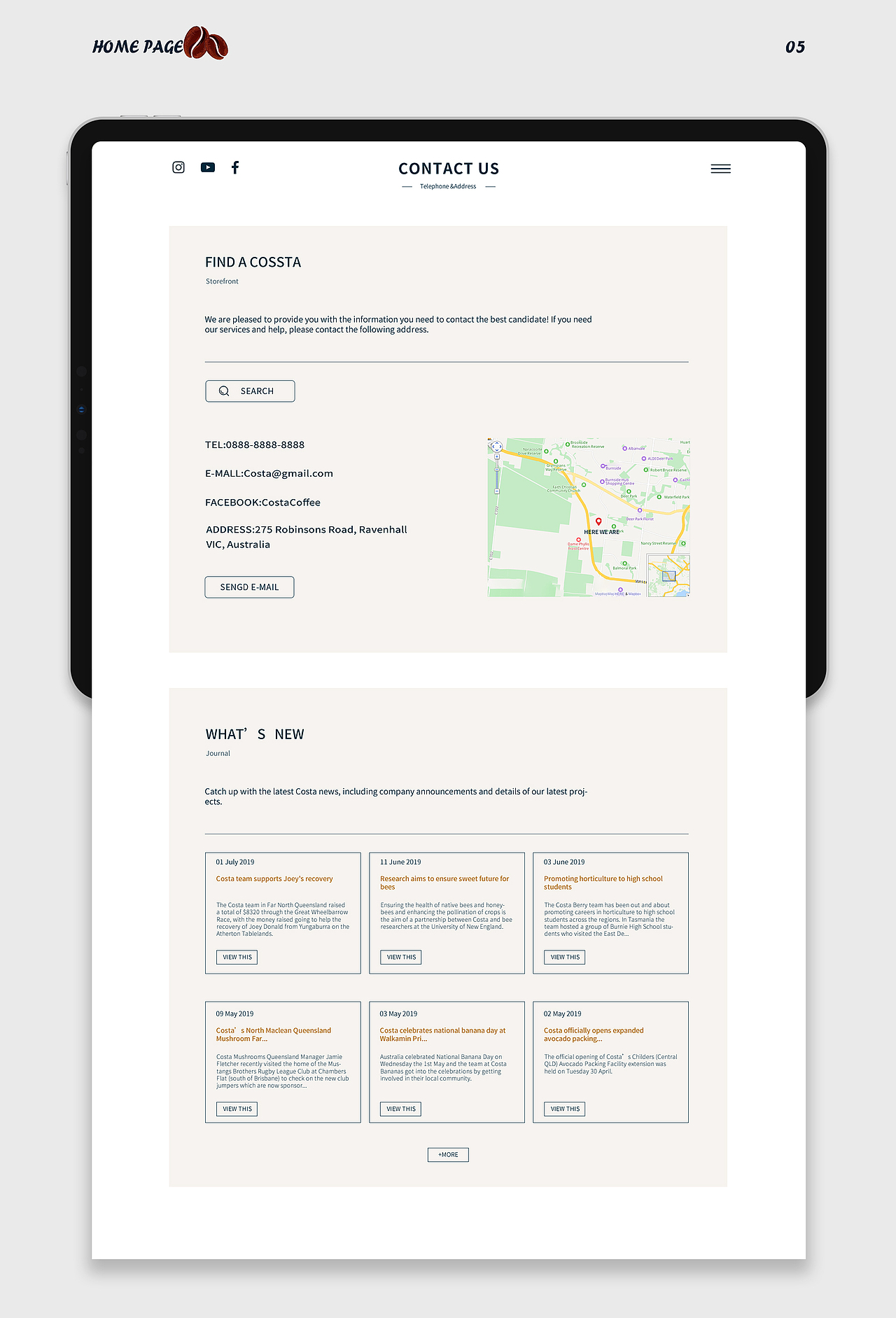 COSTA官网——Redesign&Mobile Display（图ZMTY5MDI5NzEy） - 企业官网 - 站酷设计师橘子_Toylk原创素材 - 站酷ZCOOL