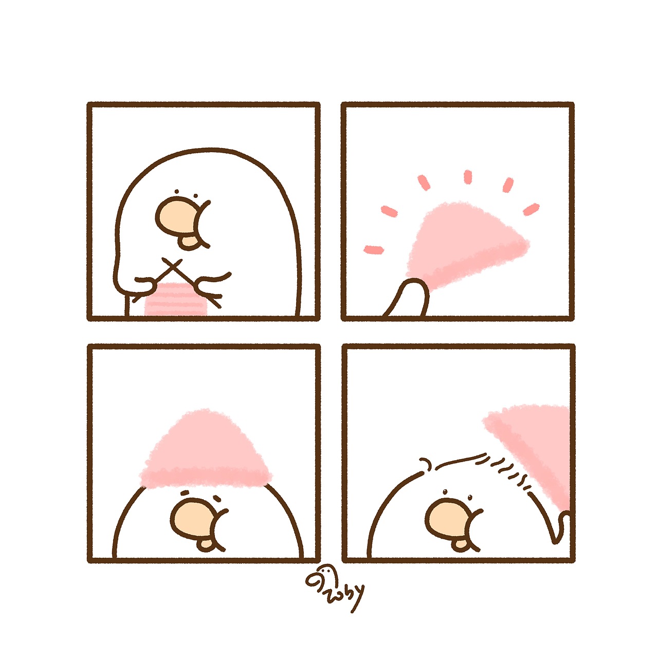 Toby四格漫画 | 撒敷敷合集（图ZMTUwNTIxNDU2） - 短篇/格漫 - 站酷设计师Toby_Studio原创素材 - 站酷ZCOOL