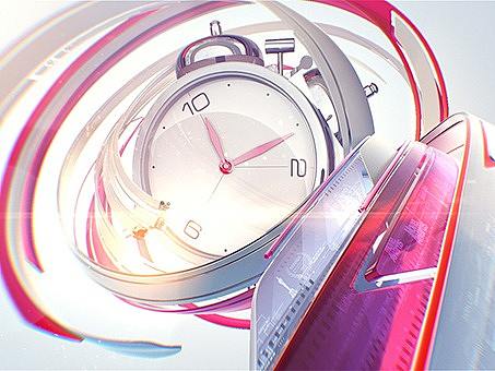 C4D 中文教程简易N3闹钟分镜渲染教程