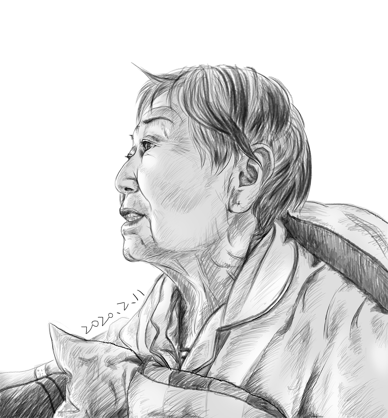 奶奶|插画|像素画|z55872522 - 原创作品 - 站酷 (zcool)