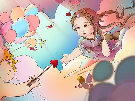 七夕主题——2019年作品（个人主页-ZNDk1MTk5NDg=） - 动画片 - 站酷设计师啊喵君原创素材 - 站酷ZCOOL