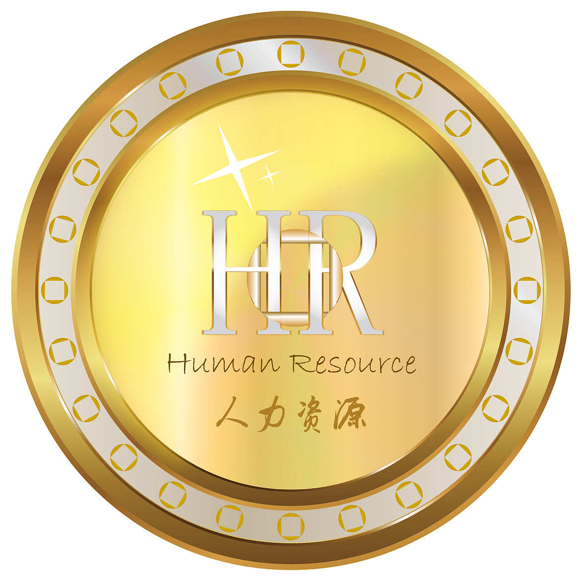 HR徽章（方与圆）（图ZNzA1ODUyMTI=） - 生活用品 - 站酷设计师YUNGE云原创素材 - 站酷ZCOOL