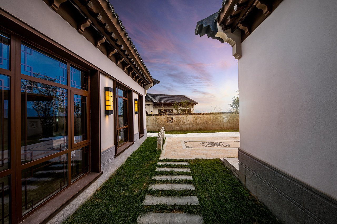 西柏坡李家庄客栈实景拍摄