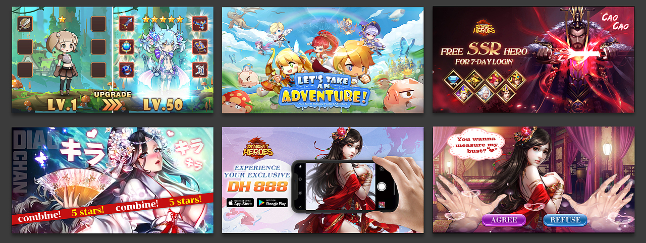 2020游戏投放作品（图ZMjQ4MDc1MjAw） - 游戏/娱乐 - 站酷设计师陈金金金丶原创素材 - 站酷ZCOOL