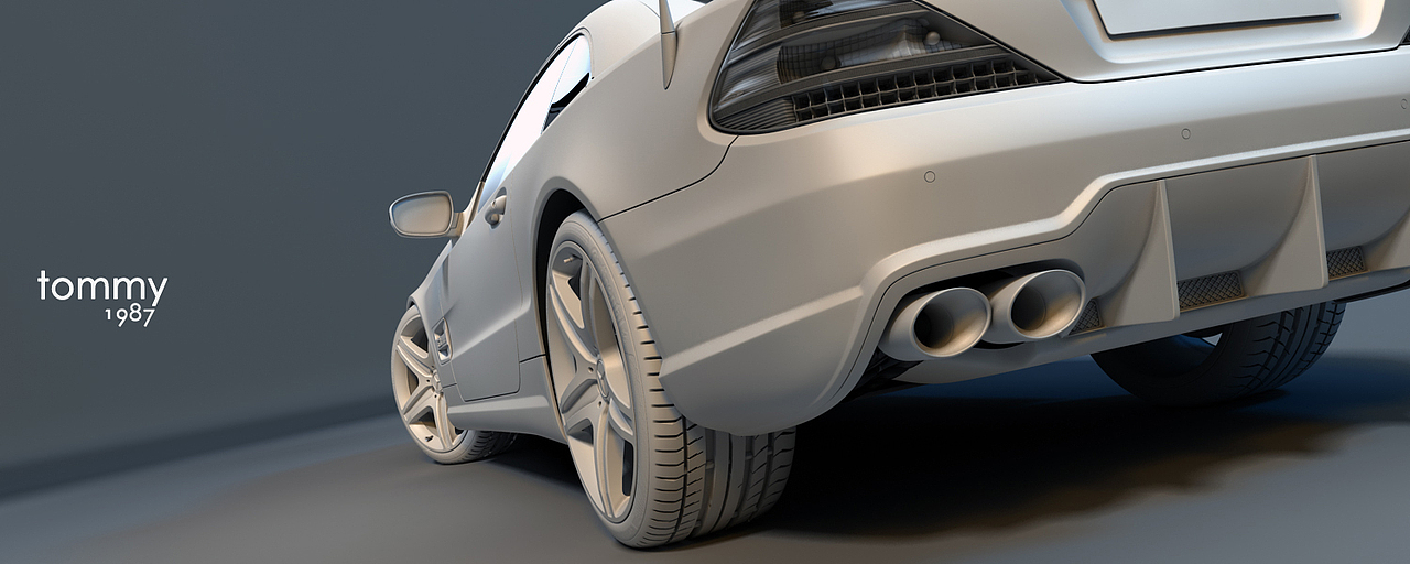 Mercedes Benz SL 63 AMG(图ZMzc0NDI1Ng==) - 机械/交通 - 站酷设计师Tommy_林冲原创素材 - 站酷ZCOOL