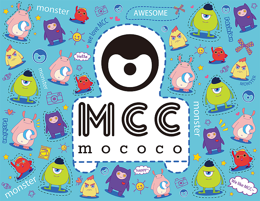 MCC小怪兽卡通形象设计（图ZNjc0NjExMzI=） - 商业插画 - 站酷设计师野生萌煮原创素材 - 站酷ZCOOL