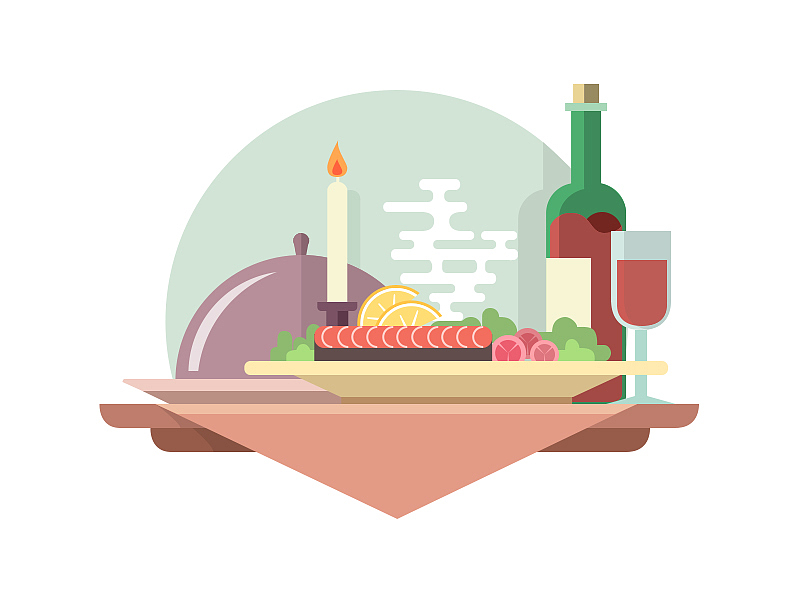 烛光晚餐（图ZMzkyNzA0MjQ=） - 图标 - 站酷设计师圆不溜溜原创素材 - 站酷ZCOOL