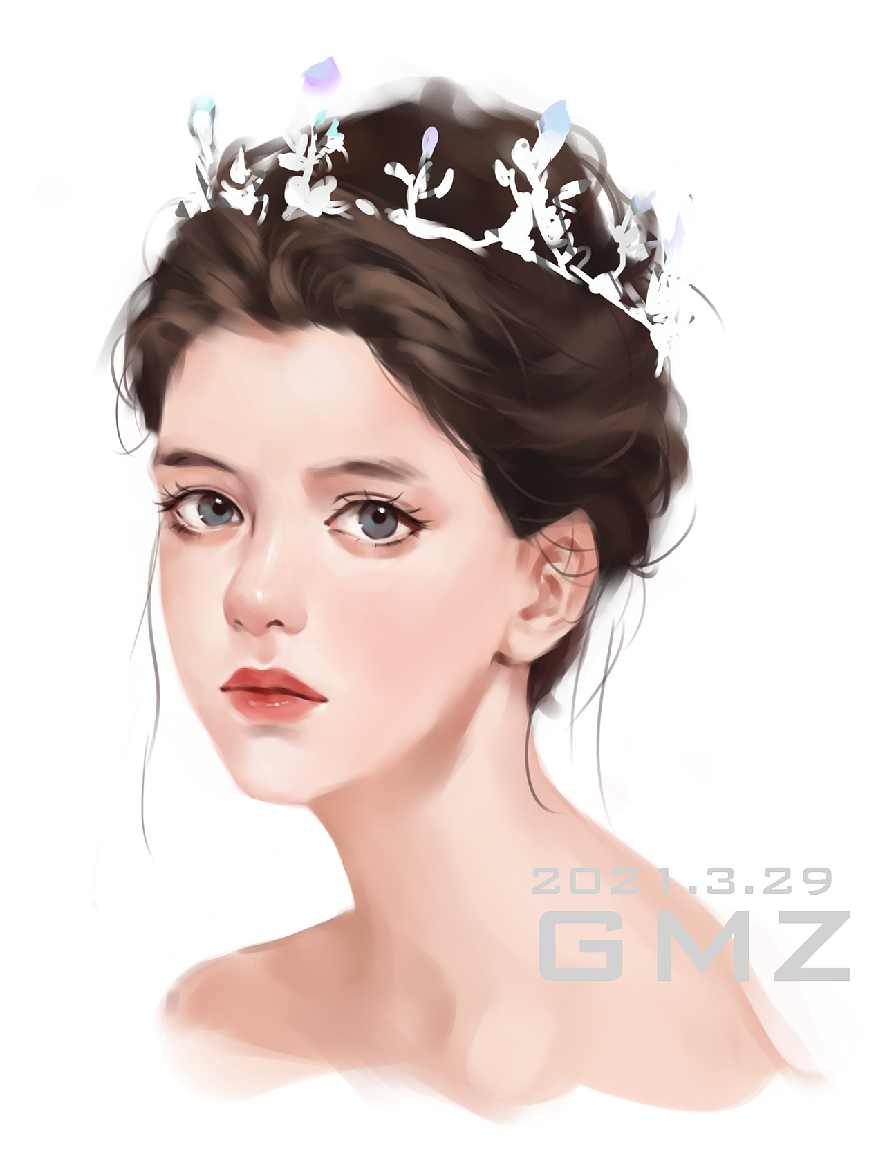 厚涂练习（图ZMjQ5NDE2Nzg4） - 创作习作 - 站酷设计师果木咂原创素材 - 站酷ZCOOL