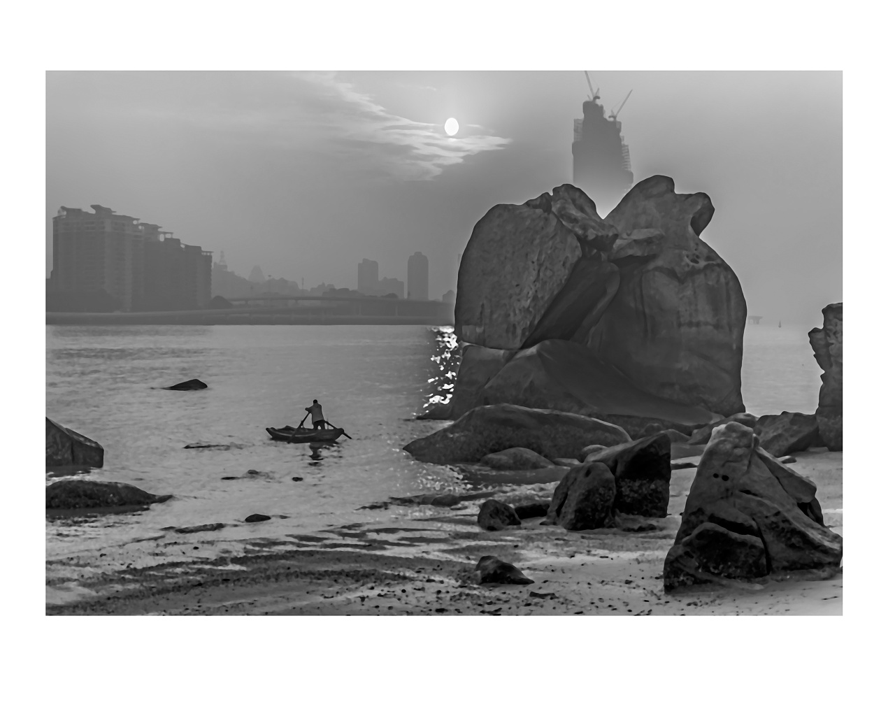 黑白调,寂静行.