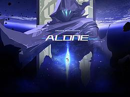 《ALONE》 -Game UI exercise 