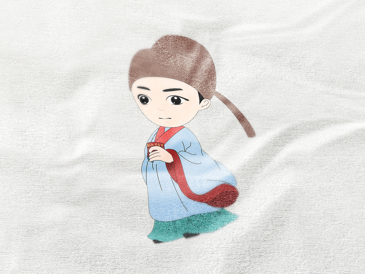 t恤印花效果-骆宾王