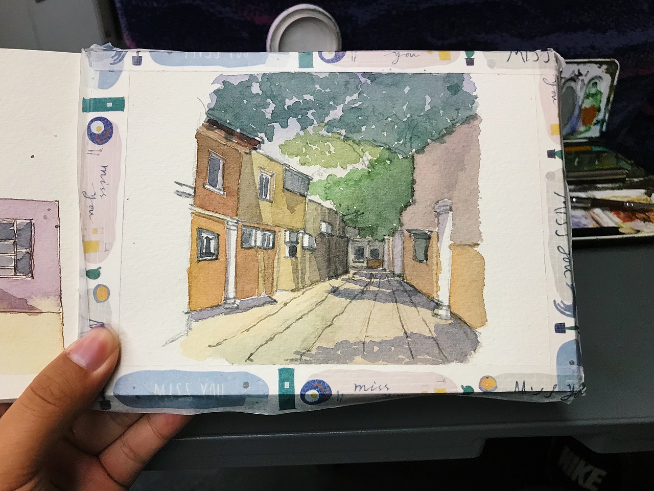 6月到7月的旅行写生（图ZMTIzNTkwNjgw） - 绘画 - 站酷设计师辣椒水彩原创素材 - 站酷ZCOOL