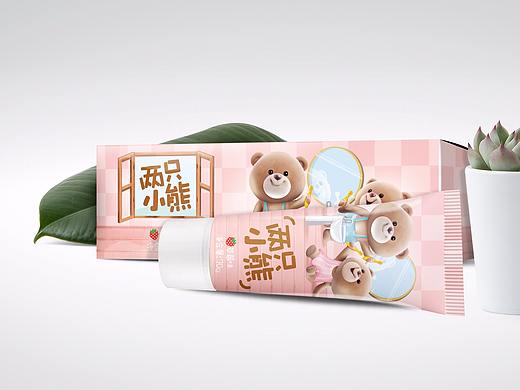 儿童牙膏包装设计