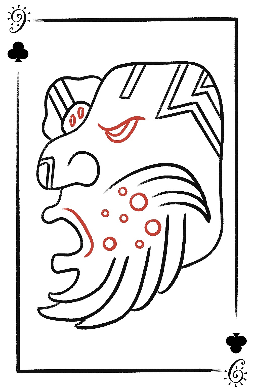 古玛雅文明与现代文明结合系列 扑克牌