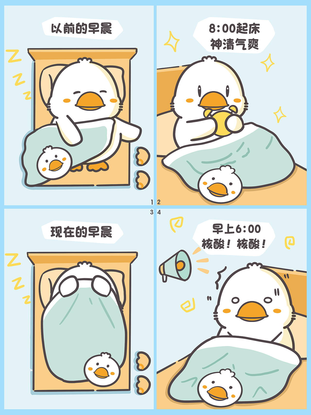 鸡鸭鹅的小日常