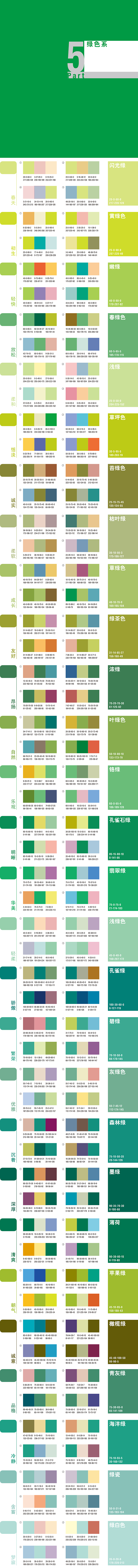颜色分类配色分享7套（图ZNzg3NzY5ODg=） - 其他 - 站酷设计师咕噜咕噜mt原创素材 - 站酷ZCOOL