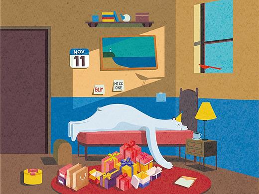 2018年双11主视觉：收货 就现在！