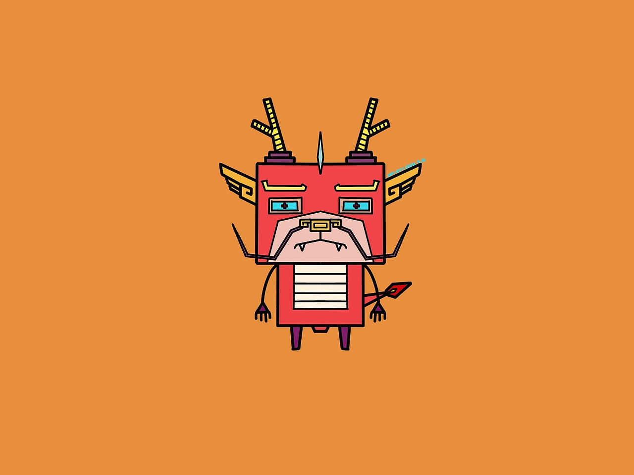 十二生肖IP龙（图ZMjQwNDYxODQw） - 概念设定 - 站酷设计师争做地表最强原创素材 - 站酷ZCOOL