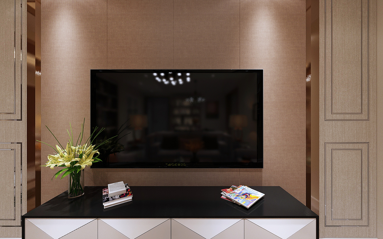 龙湖紫云台 现代港式风格装修设计