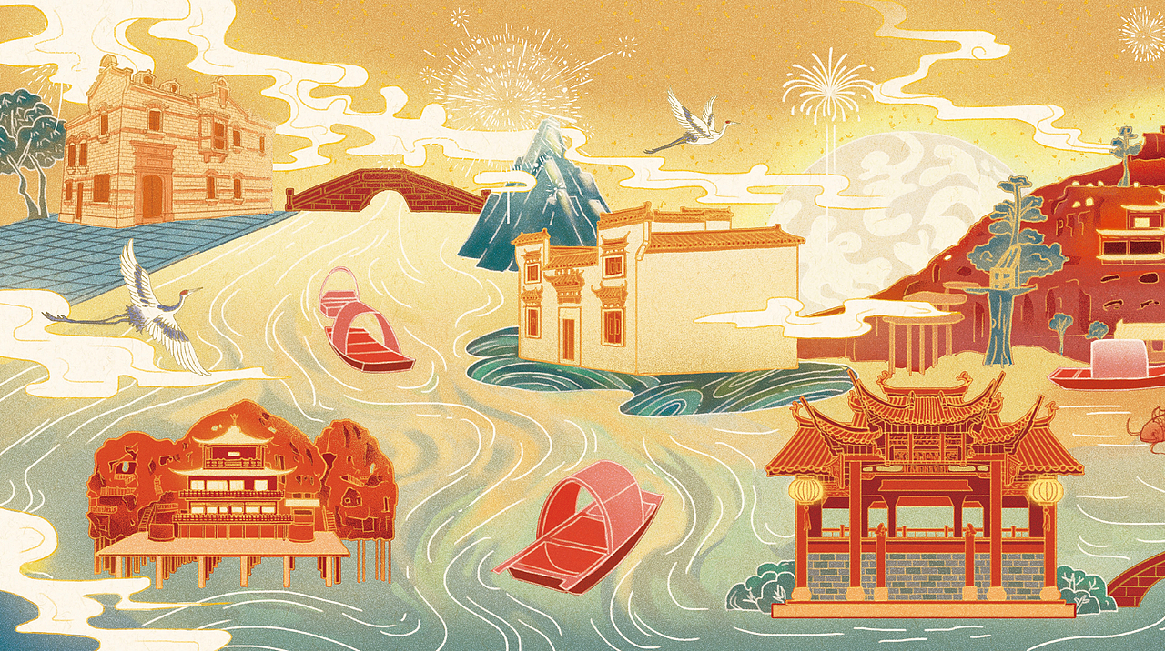 《 湖上升明月 》包装设计 礼盒设计