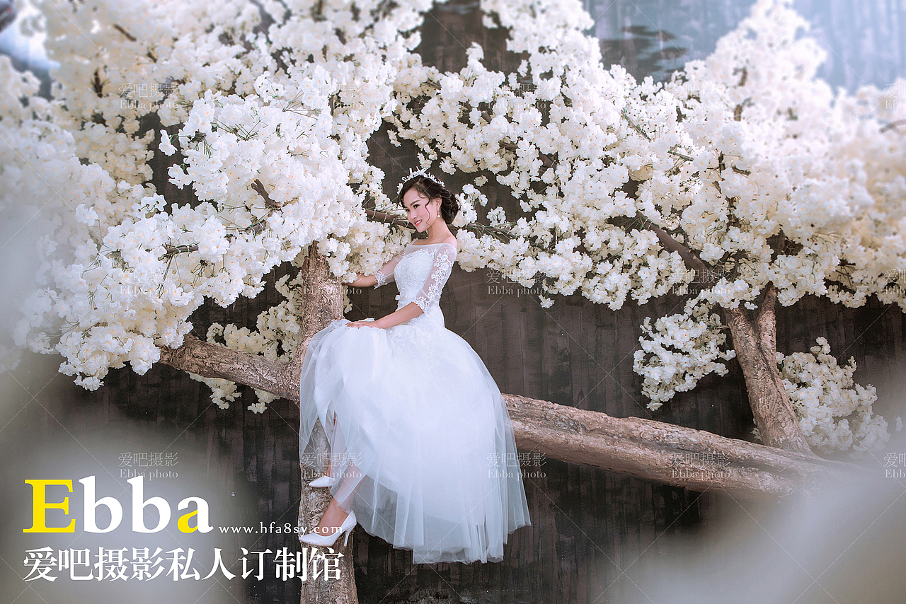 合肥婚纱摄影【爱吧摄影】繁花似梦
