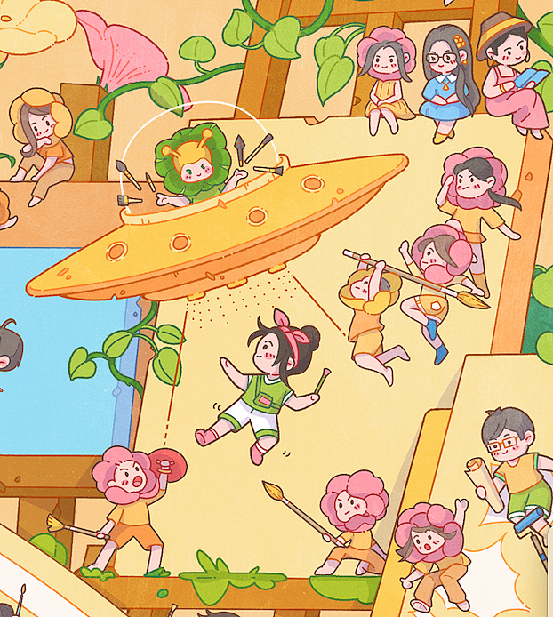 冯渡插画学院之未来艺术家