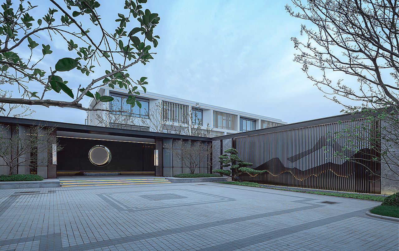 南通龙湖天宸原著示范区景观