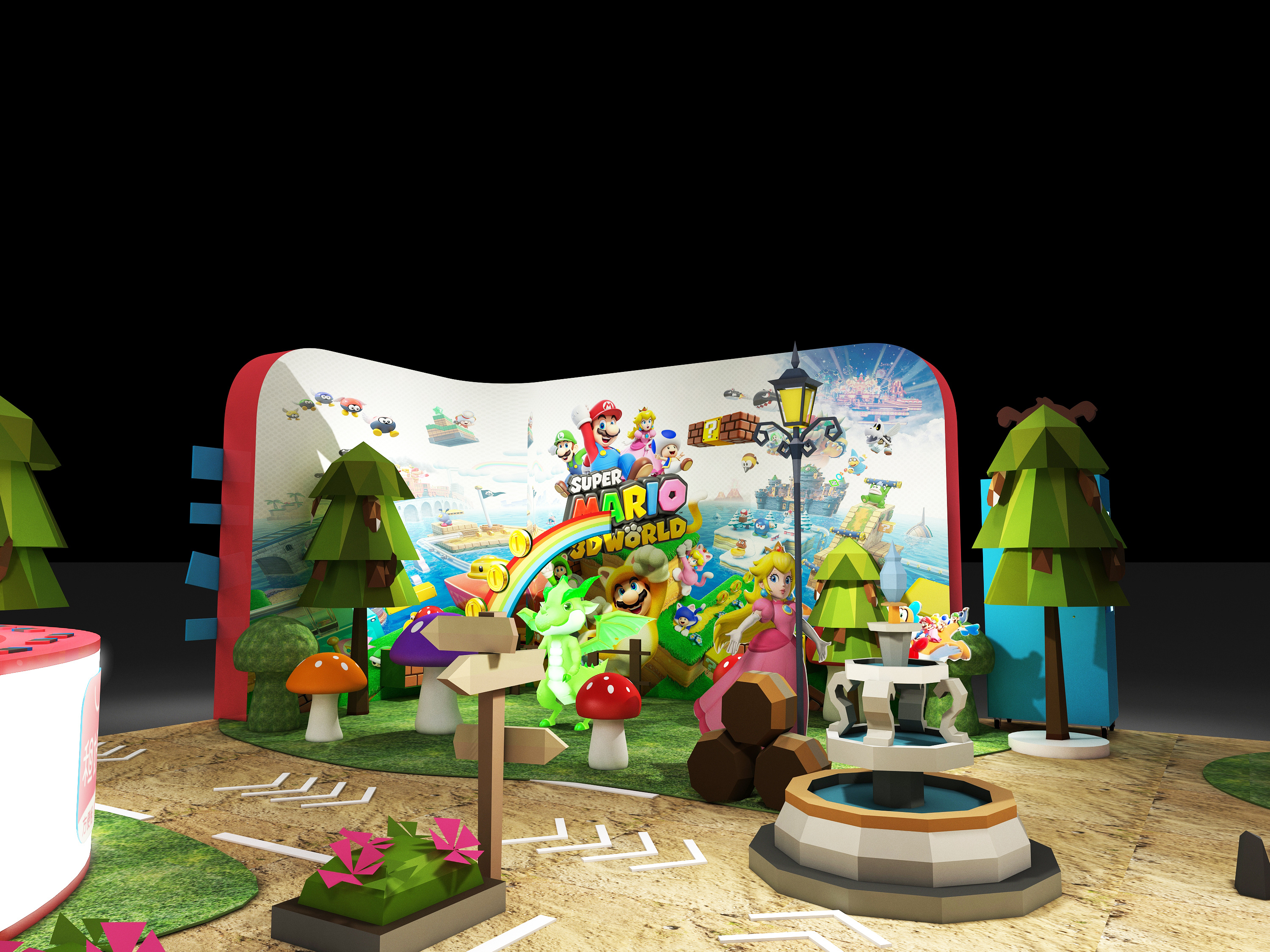 任天堂游戏快闪店设计方案