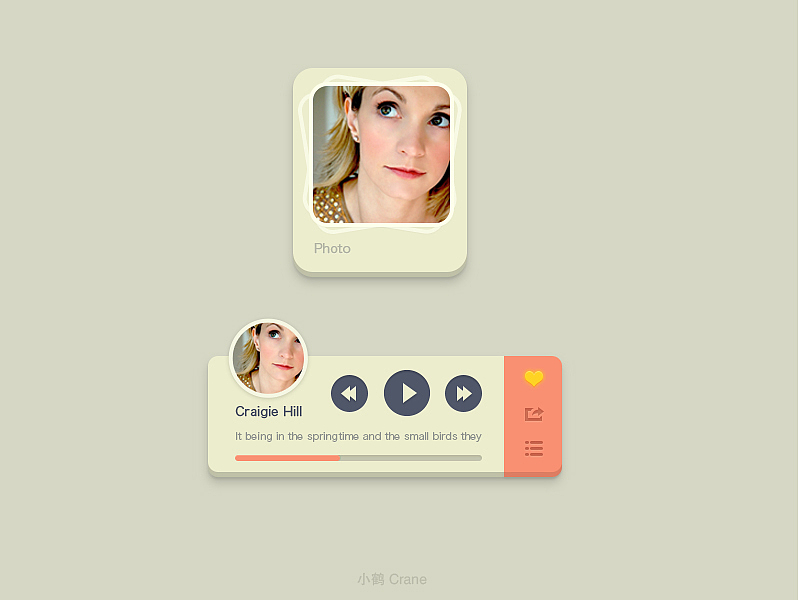 widget（图ZMTAzNDAzMzY=） - 其他平面 - 站酷设计师小鹤Carrie原创素材 - 站酷ZCOOL