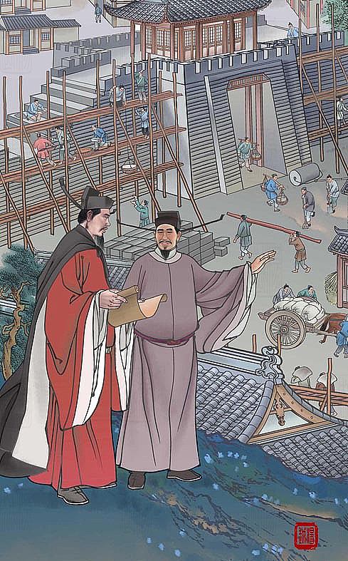 湖南省娄底市博物馆国画~层板画~景箱~展馆画~连环画（图ZMjc0ODgwMzA4） - 商业插画 - 站酷设计师杨越绘画原创素材 - 站酷ZCOOL