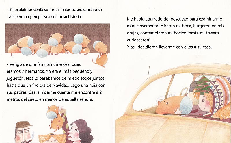 儿童绘本《巧克力的梦想》（图ZMjkxNzI3MTY=） - 儿童插画 - 站酷设计师布果chacoco原创素材 - 站酷ZCOOL