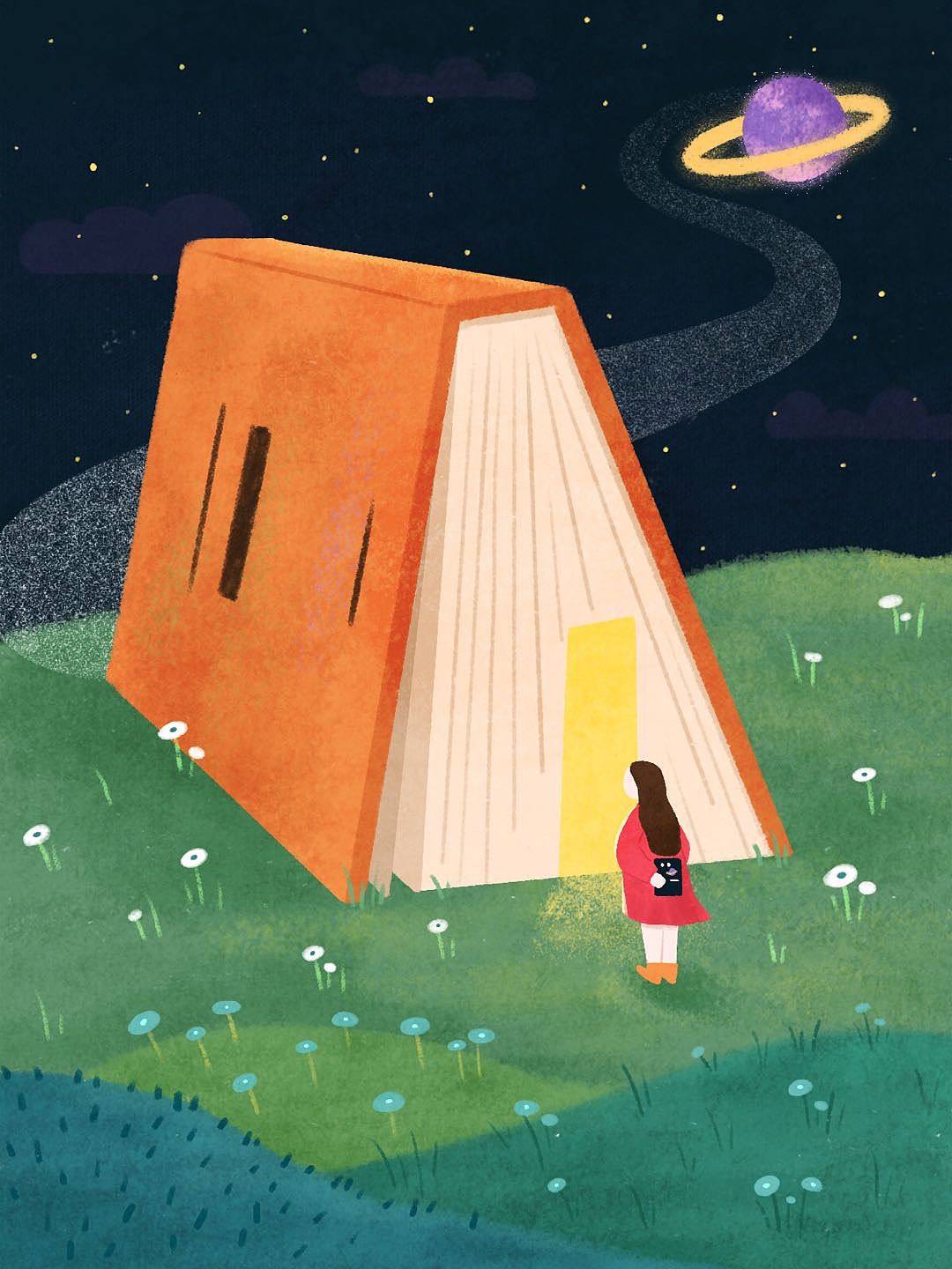 今晚就去快乐星球（图ZMjIxMDA3MDMy） - 创作习作 - 站酷设计师_猪肉饭团原创素材 - 站酷ZCOOL