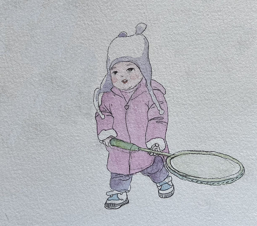 平常日（图ZMzI2MDA4MjI0） - 绘画 - 站酷设计师菁画儿原创素材 - 站酷ZCOOL