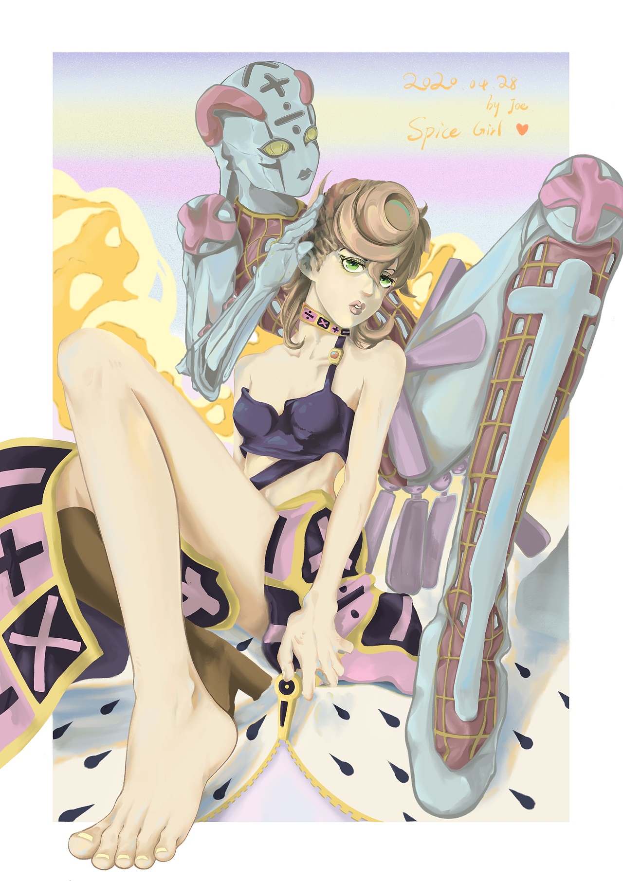 jojo 特莉休（图ZMjA3NjIxMTE2） - 创作习作 - 站酷设计师尧尧神勇原创素材 - 站酷ZCOOL