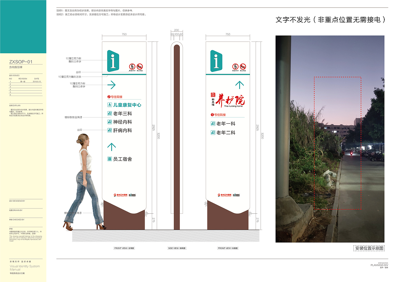 医院户外导视（图ZMjkyNjcxMTA0） - 其他平面 - 站酷设计师Z265114242原创素材 - 站酷ZCOOL