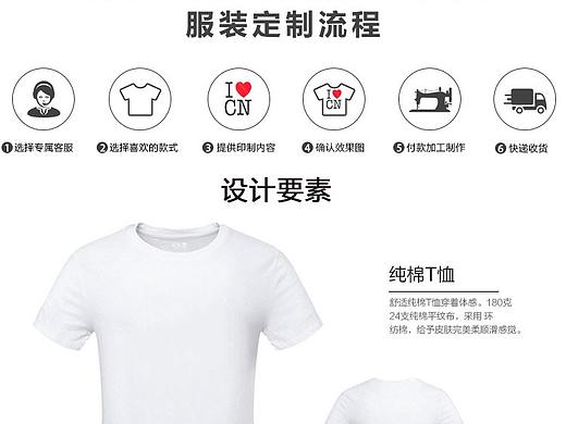 T恤定制详情页