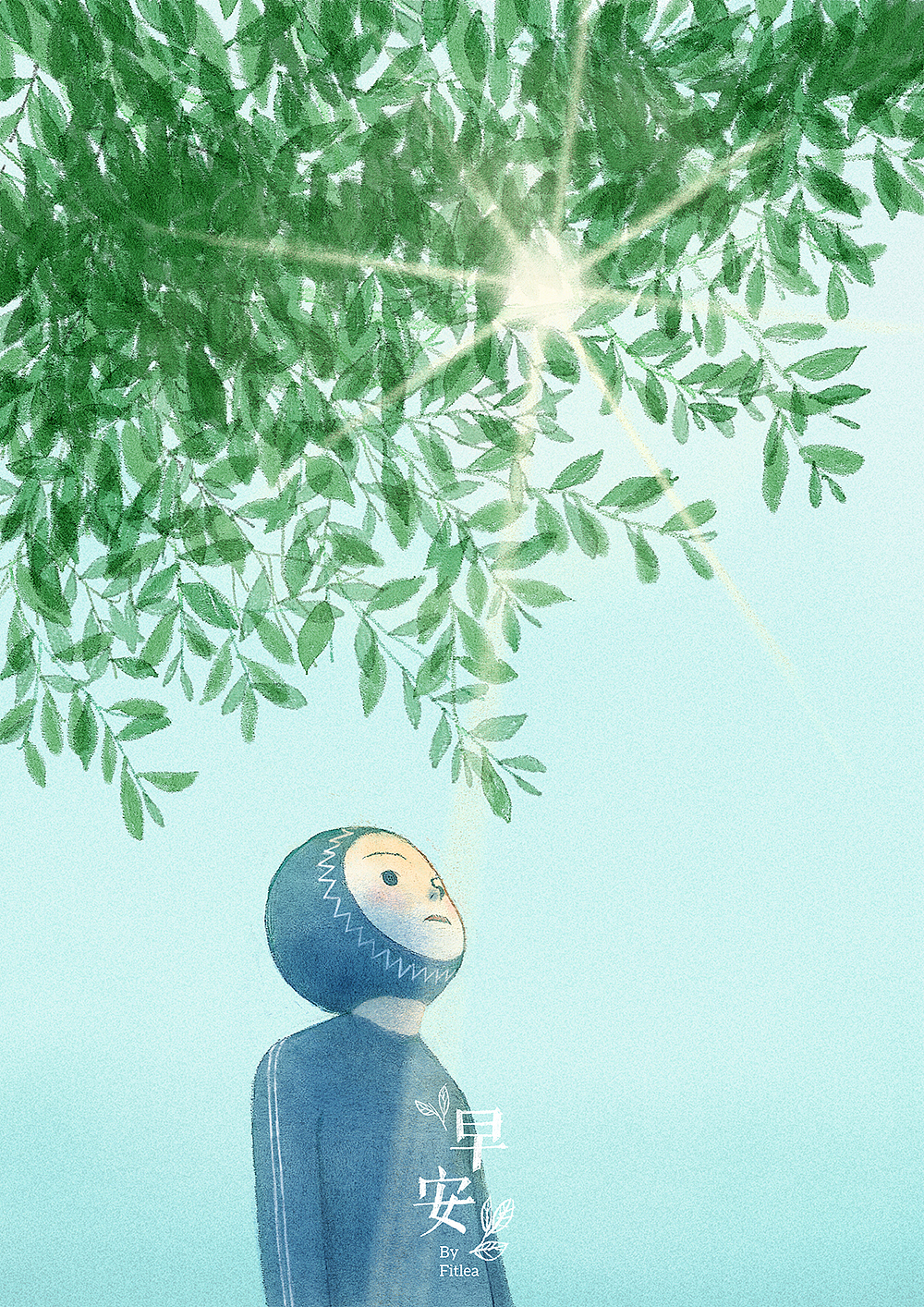 一周早安系列（图ZOTc5NDgyMTI=） - 商业插画 - 站酷设计师fitlea原创素材 - 站酷ZCOOL