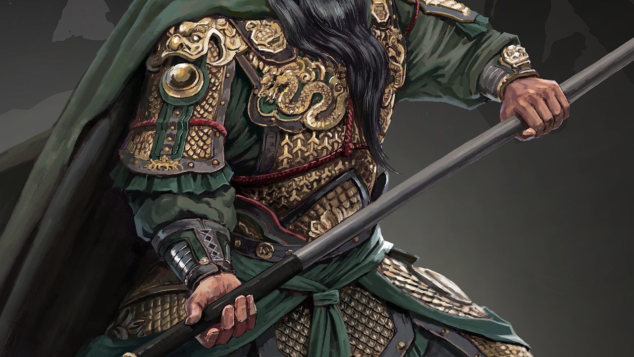 义薄云天——关云长（图ZMjg0NTExNTI4） - 创作习作 - 站酷设计师皇叔在画画原创素材 - 站酷ZCOOL