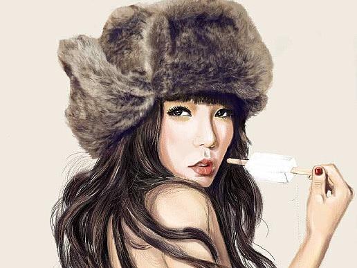 手绘板插画
