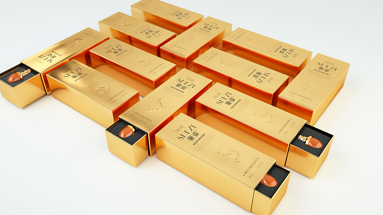 新公司化妆品包装（图ZMTE1MTQyODQ0） - 包装 - 站酷设计师钟华包装设计原创素材 - 站酷ZCOOL