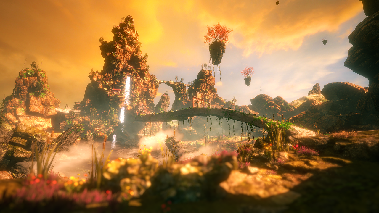 flowscape 仙侠（图ZMjAxOTI1OTg0） - 场景 - 站酷设计师一个人的修行007原创素材 - 站酷ZCOOL