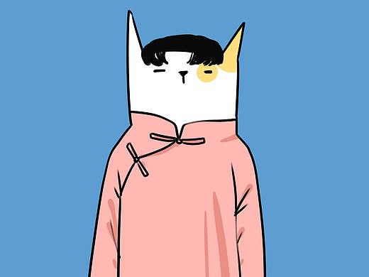 大褂真好看1