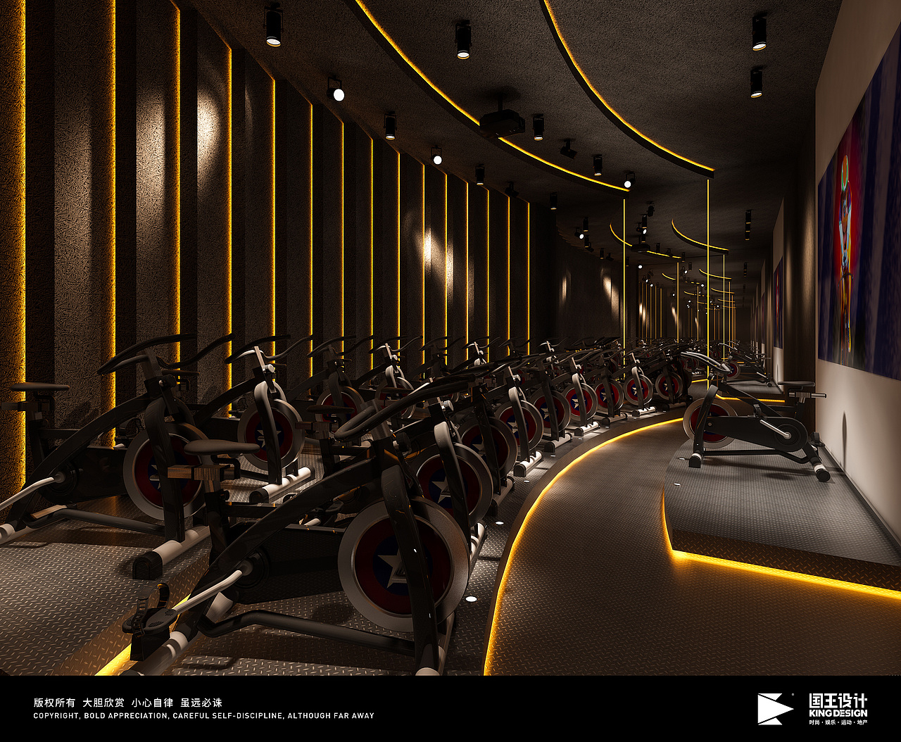 上海|蒸汽朋克复古工业风健身房设计